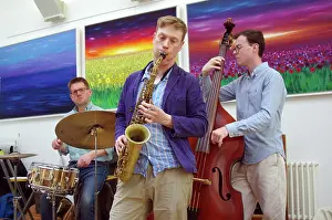 Double Bass Prints: Sam Braysher Quartet, Clocktower Cafe Jazz Club