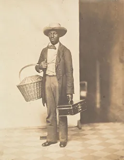 Sweets Prints: Sam (Campus Vendor, from a Yale Class Abum), ca. 1858. Creator: George K. Warren