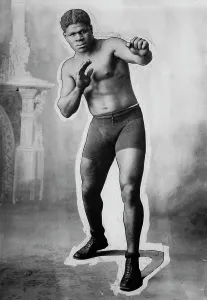 Heavyweight Prints: Sam McVey, between c1910 and c1915. Creator: Bain News Service