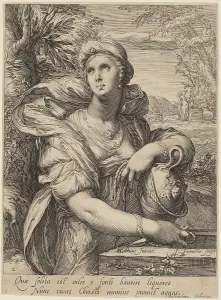 Samarian Woman at the Well. Creator: Jan Saenredam