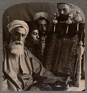 Teacher Prints: The Samaritan High Priest as Pedagogue, c1900