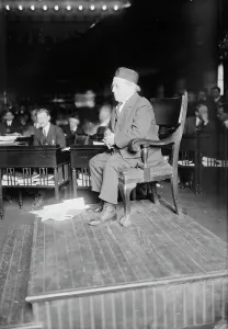 City Hall Prints: Sam'l [i.e. Samuel] Gompers, 1915. Creator: Bain News Service
