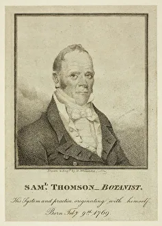 Sam'l. Thomson, Botanist, n.d. Creator: Henry Williams