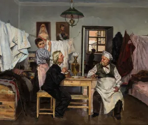 Tea Break Prints: At the samovar, 1900