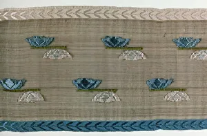 Sample Prints: Sample Book of Gauze Ribbon Swatches, France, 19th century. Creator: Unknown