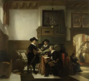 Businessmen Prints: The sample masters of the Leiden Saaihal