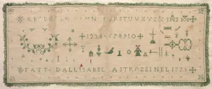 Sampler, 1775. Creator: Unknown