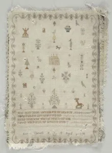 Sampler, 1798. Creator: Unknown