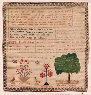 Sampler, 1810. Creator: Unknown