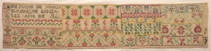 Sampler, 1840. Creator: Unknown