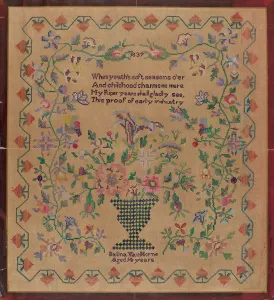 Sampler, 1935 / 1942. Creator: Raymond Manupelli