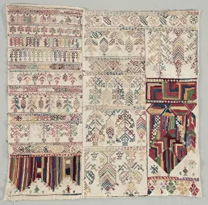 Sampler, c 1700s. Creator: Unknown