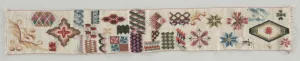 Sampler, c. 1850-1860s. Creator: Unknown