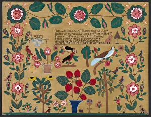 Sampler, c. 1936. Creator: Katherine Hastings