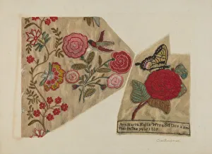 Sampler, c. 1940. Creator: Charles Roadman