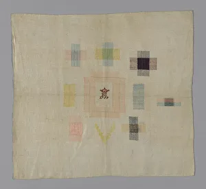 Sampler Prints: Sampler, England, 1759. Creator: Unknown