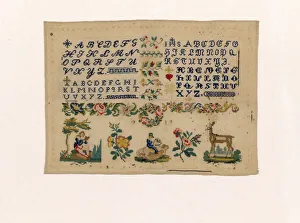 Sampler, Italy, 1801 / 75. Creator: Unknown