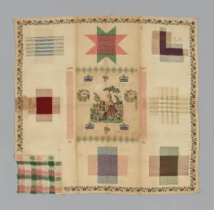 Sampler, Netherlands, 1843. Creator: Unknown