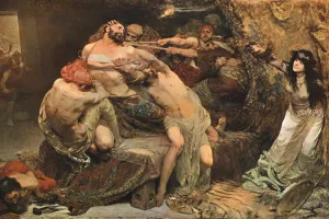 Solomon Collection: Samson, c1887, (c1902). Creator: Unknown