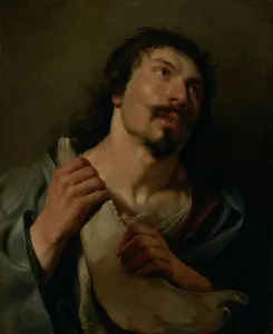 Oil Paint Paint Prints: Samson with the Jawbone, 1636. Creator: Salomon de Bray