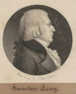 Samson Levy, Jr. 1802. Creator: Charles Balthazar Julien Fevret de Saint-Memin