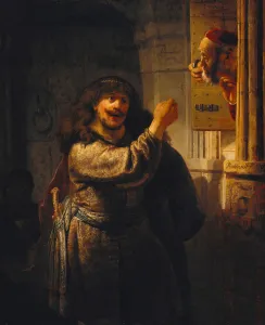 Delilah Prints: Samson threatened his father-in-law, 1635. Artist: Rembrandt van Rhijn (1606-1669)