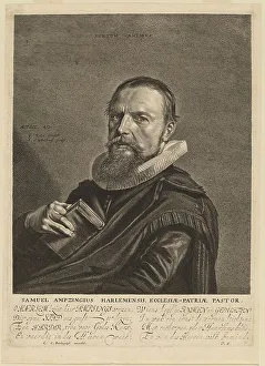 Suyderhoef Prints: Samuel Ampzing. Creator: Jonas Suyderhoef