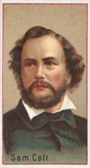 Samuel Colt, printers sample for the Worlds Inventors souvenir album (A25