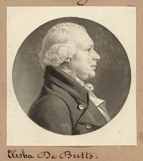 Samuel DeButts, 1805. Creator: Charles Balthazar Julien Févret de Saint-Mémin
