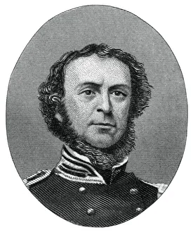 J Rogers Prints: Samuel Francis Du Pont, admiral in the United States Navy, 1862-1867. Artist: J Rogers