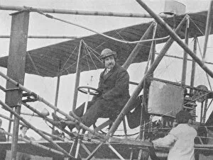 Brett Gallery: Samuel Franklin Cody, American aviation pioneer, 1913 (1934). Artist: Flight Photo