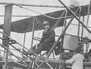 Brett Gallery: Samuel Franklin Cody, American aviation pioneer, 1913 (1934). Artist: Flight Photo