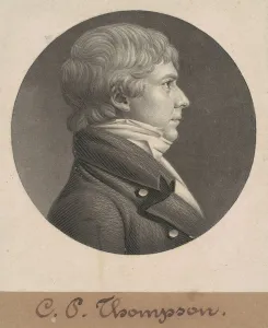 Samuel Hambleton, 1806. Creator: Charles Balthazar Julien Fevret de Saint-Memin