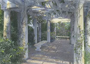 Samuel Knopf house, Lawrence, New York, c1913. Creator: Frances Benjamin Johnston