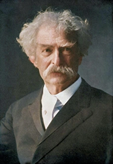 Mills Prints: Samuel Langhorne Clemens, American humorist