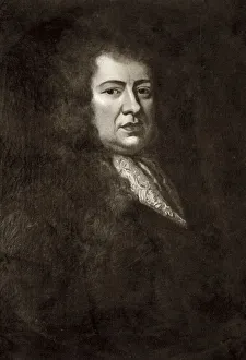 Samuel Pepys, English naval administrator and Member of Parliament, (1909). Artist: Sir Godfrey Kneller
