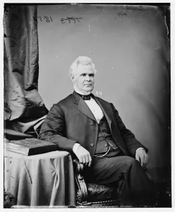 Minister Collection: Samuel Plummer Morrill of Maine, between 1860 and 1875. Creator: Unknown