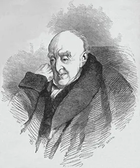 Rogers Prints: Samuel Rogers, English poet, c1854 (1878). Artist: Smyth