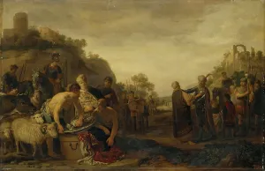 Moeyaert Claes Cornelisz Prints: Samuel and Saul, 1650. Creator: Claes Cornelisz. Moeyaert