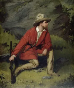 Frontiersman Prints: Samuel Washington Woodhouse, 1857. Creator: Edward Bowers