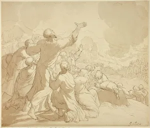Samuel's Offering: Lesson 10, 1810/20. Creator: George Robert Lewis