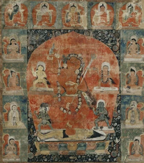 Tantric Buddhism Gallery: Samvara Mandala (Detail)