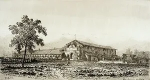 Henry Chapman Ford Prints: San Antonio de Padua, published in 1883. Creator: Henry Chapman Ford