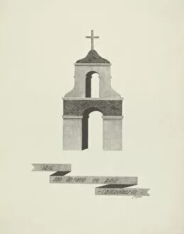 San Antonio de Pala - Campanario, 1935 / 1942. Creator: James Jones
