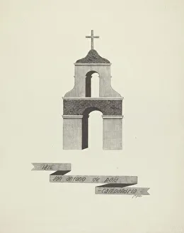 Walls Gallery: San Antonio de Pala - Campanario, 1935 / 1942. Creator: James Jones