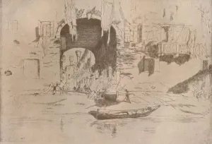 San Biagio, c1879, (1904). Artist: James Abbott McNeill Whistler
