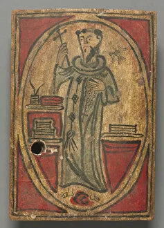 San Francisco de Assisi: santo de retablo, 1600s-1700s. Creator: Unknown