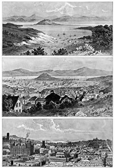 Growth Gallery: San Francisco in November, 1848, 1858 and the end of the 19th century, (1901)