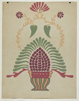 Multi Coloured Collection: San Gabriel Mission Priests Vestment from the portfolio 'Decorative Art...', 1935 / 1942
