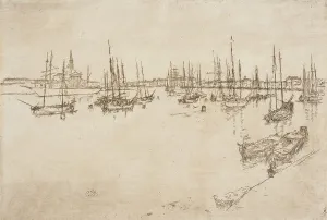 Whistler J Mcneill Prints: San Giorgio, 1880. Creator: James Abbott McNeill Whistler